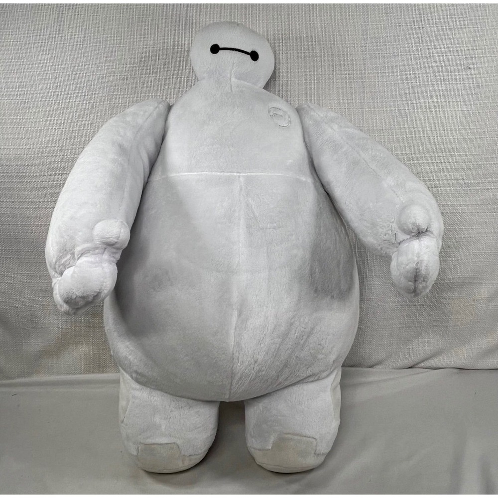 Disney Big Hero 6 Baymax Plush 15 Inch Large Soft Stuffed Animal Toy White